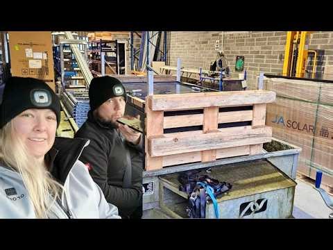 OFF GRID SOLAR SET UP |EP21| HOMESTEAD IRELAND