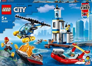 LEGO City Kustpolitie en Brandmissie - 60308 | bol