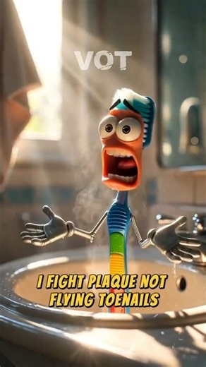 Your Toothbrush Is TIRED of You. #shorts