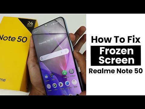 How to Fix Frozen Screen Realme Note 50 | Solve Lag Problem