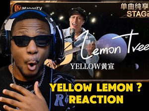 【REACTION 】YELLOW黄宣《LemonTree》节奏欢快的吉他却唱出孤单寂寞与思念 | Singer 2024 EP7