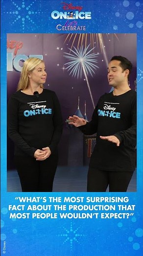 Surprising fact about the production - Disney On Ice presents Let's Celebrate | SESLive!