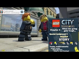 Lego City Undercover: Chapter 4 When the Going Gets Tough / Special Assignment 4 STORY - HTG