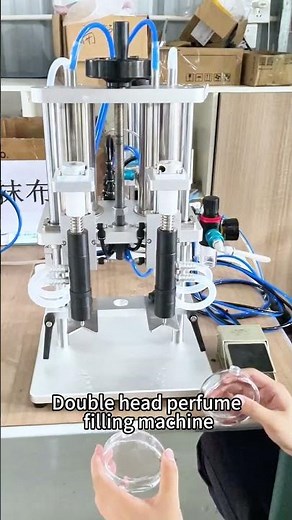 Desktop Small Dropper Cologne Beverage Perfume Liquid Vacuum Filling Machine