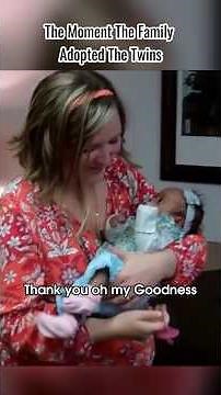❤️🥰The moment the family adopted the twins #adoption #baby #adoptionstory #adoptme #love #family