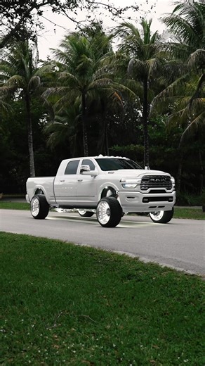 #MegaCab #LiftedTruck #Ram2500 #Vossen #MadeInMiami | Lifted Truck
