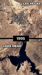 36 year time lapse Las Vegas population growth vs Lake Mead water levels | Jacobs Life in Vegas