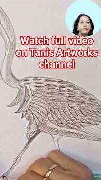how to draw a realistic flamingo bird|#short#trending#flamingobird