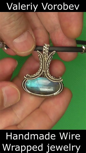 Handmade wire jewelry Valeriy Vorobev Free wire wrapped jewelry step by step tutorials for beginners