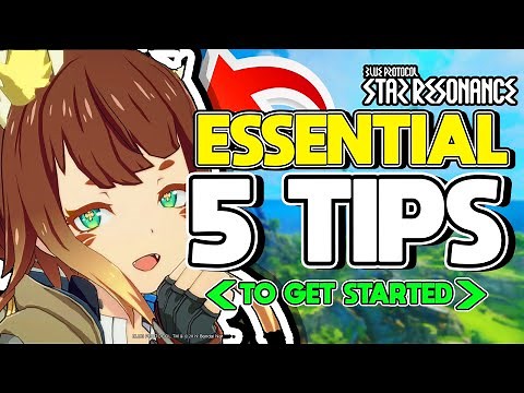 Blue Protocol Star Resonance Beginner Tips to get a smooth start