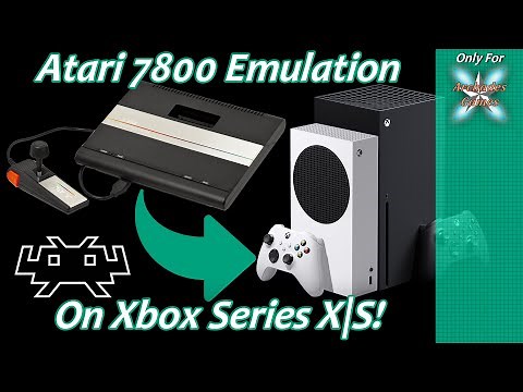 [Xbox Series X|S] Retroarch Atari 7800 Emulation Setup Guide