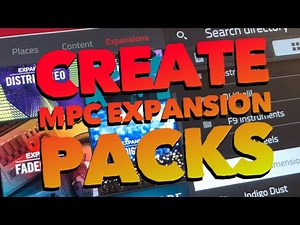Create MPC Expansion Packs