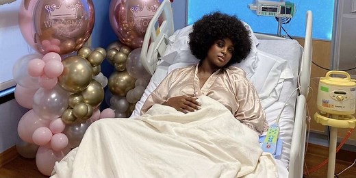 Amara La Negra revela el nombre de sus gemelas recién nacidas