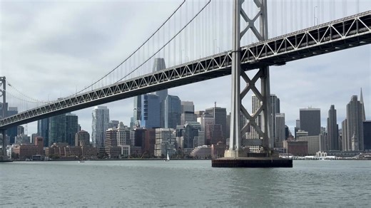 US: San Francisco As Seen From The San Francisco Bay