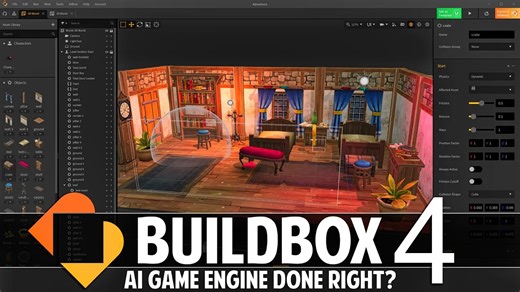 AI游戏引擎BuildBox 4超给力！