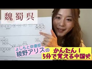 簡単！5分で覚える中国王朝～歌って暗記！初級編と上級編～