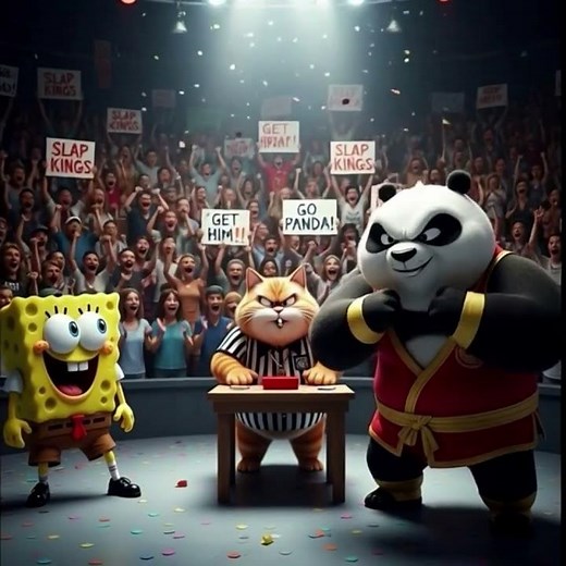 “SpongeBob vs Kung-Fu Panda! 🥋🍍 | The Funniest Epic Battle”