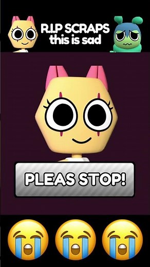 Squirm new bugged animation eats scraps in dandys world new update #roblox #dandysworld #update