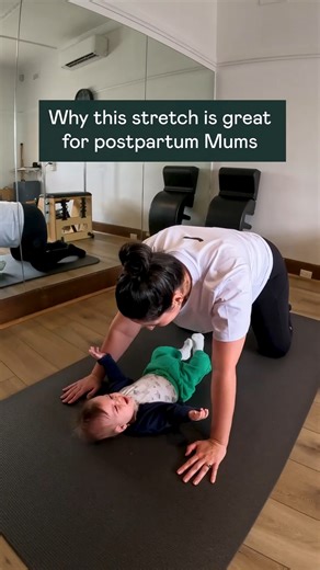 These stretches are both gentle and restorative, helping to release tension in the hips, lower back, and pelvic floor - areas that often feel tight after pregnancy and childbirth. They encourage deep breathing and relaxation, helping calm the nervous system and reduce postpartum stress. These poses also promote circulation to the pelvic region, supporting recovery and healing. | Collective Motion Health