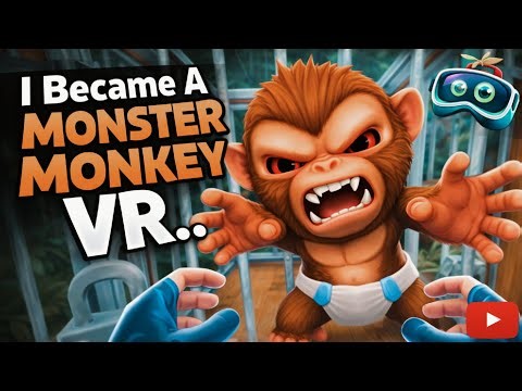 NEW SKIN | I BECAME A MONSTER MONKEY VR..🙉😱