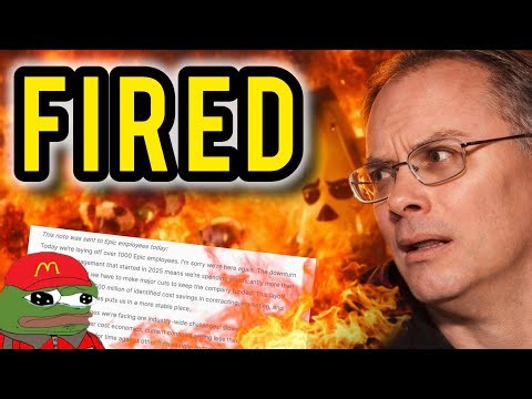 DISASTER: Epic FIRES 1000 Employees After Fortnite COLLAPSES