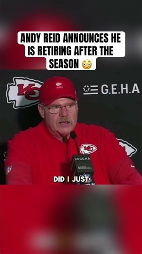 “I am retiring” - Andy Reid Postgame Interview - Chiefs vs Titans