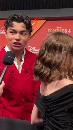 Meg Donnelly Sings Gnarly From Katseye with Malachi Barton #zombies4 premiere