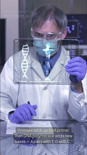 DNA replication explained in 60 seconds
