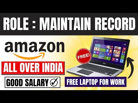 Amazon Hiring | Operation Associate - Maintaining Data | Pan india | Amazon job open for all