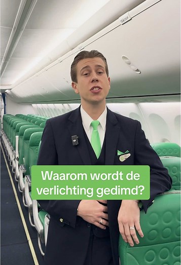 Waarom de verlichting dimmen tijdens opstijgen?