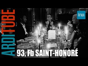 Dîner "Noir Libertin" au 93, Faubourg St-Honoré chez Thierry Ardisson | INA Arditube
