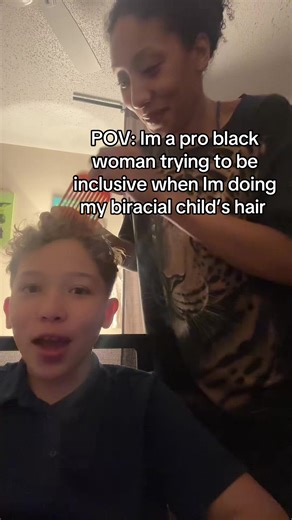 😔 no hair grease or cornrows for my chocolate vanilla swirl with cookie crunch baby💕💕🫶🏽 #fyp #shesbiracial