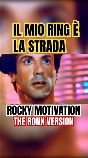 Rocky my ring is the street #theronxofficial #movieclips #sylvesterstallone
