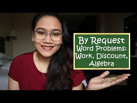 Solving Word Problems By Request: Motion, Work, Discount, Algebra - Civil Service Review