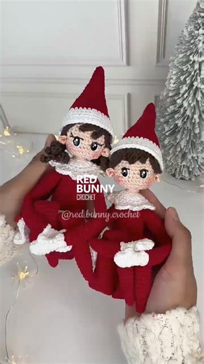 The elf on the shelf crochet pattern #shorts #short #crochet #viral #christmaself