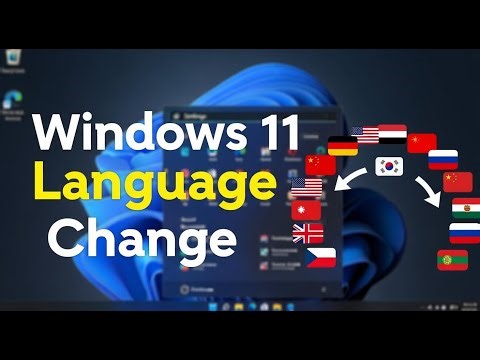 How To Change Windows 11 Display Language To English Change Windows 11 Interface Language