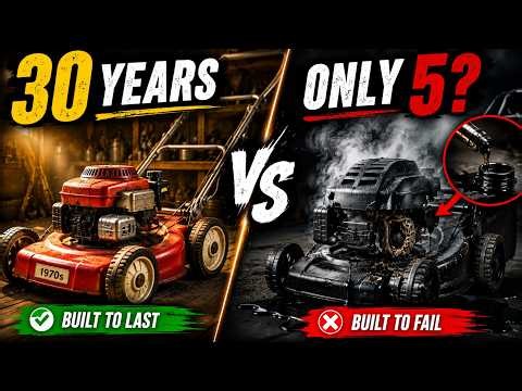 Why Old Mowers Lasted 30 Years And New Ones Die In 5