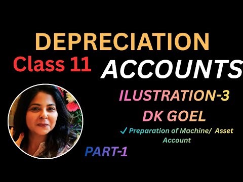 DEPRECIATION | CLASS-11 | ACCOUNTS | PART-1| DK GOEL#yt #depreciation #commerce #accountancy #viral