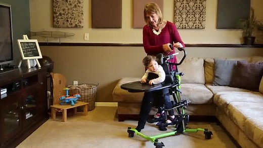 The EasyStand Zing Multi-Position Stander (MPS) is the only pediatric stander that allows a child to seamlessly go from a full supine to prone position without having to change, turn or flip pads and foot plates or transfer a child in and out of the stander. In one fluid motion, the child can be positioned between supine, upright and prone positions. Learn more here: http://www.easystand.com/product/products-2/zing-mps/ | EasyStand