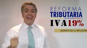Fuerte mensaje de Duque 2016 a la reforma tributaria de Duque 2021 (y con Carrasquilla pretenden gravarle IVA de 19% a los productos de la canasta familiar en plena pandemia. Miserables) | Lebrija Santander Capital Piñera de Colombiaa