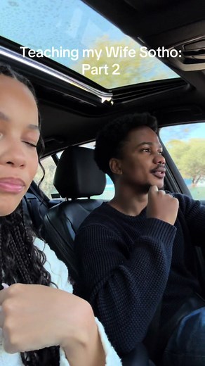 Part 2: Teaching my wife Sotho 😂😂 #teachingmywifesotho #marriedlife #christiancouple #ilovemywife #couplestiktok #couplescontent #SAMA28