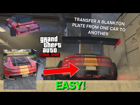 *PATCHED* HOW TO MERGE BLANK PLATES in GTA Online EASILY (Solo Method)!!
