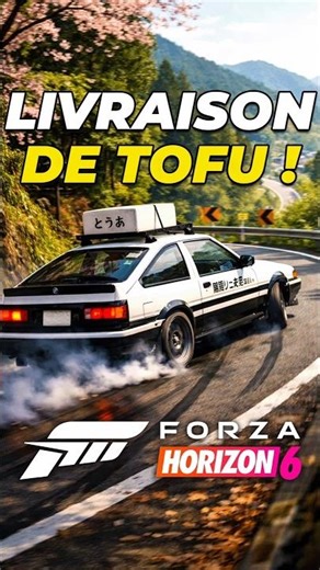 DELIVERING TOFU IN FH6! 😱🔥 #shorts #automobile #gaming #cars #forzahorizon #forza #fh6