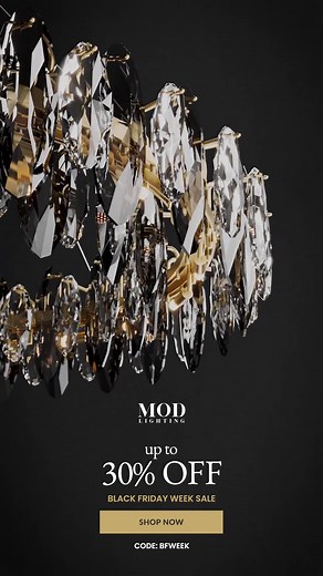 58K views | Black Friday Week starts now! Get up to 30% off with code: "BFWEEK". Score the best deals on modern lighting & fixtures today: https://mod-lighting.com | MOD LIGHTING | Facebook