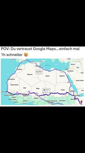 Der größte Umweg der Weltgeschichte?!