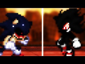 Sonic exe vs Fleetway Sonic - Collab Part