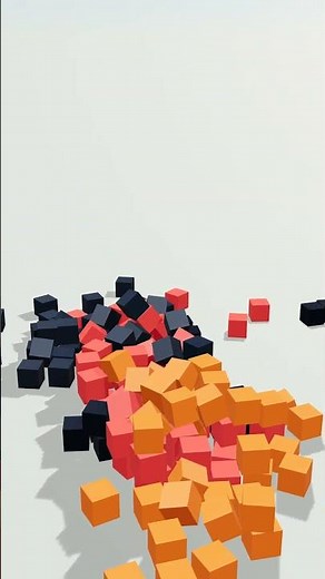 Train Engine Destruction - Voxel Block Collapse Animation