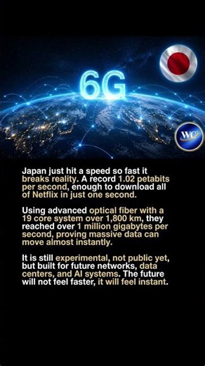 Japan’s New 6G Internet Breaks Reality! 🤯