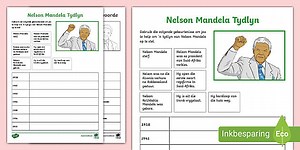 Nelson Mandela Tydlyn Aktiwiteit