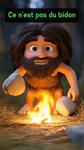 L’Homme de Cro-Magnon en chanson rigolote pour enfants ! #humour #enfant #youtubekids #education